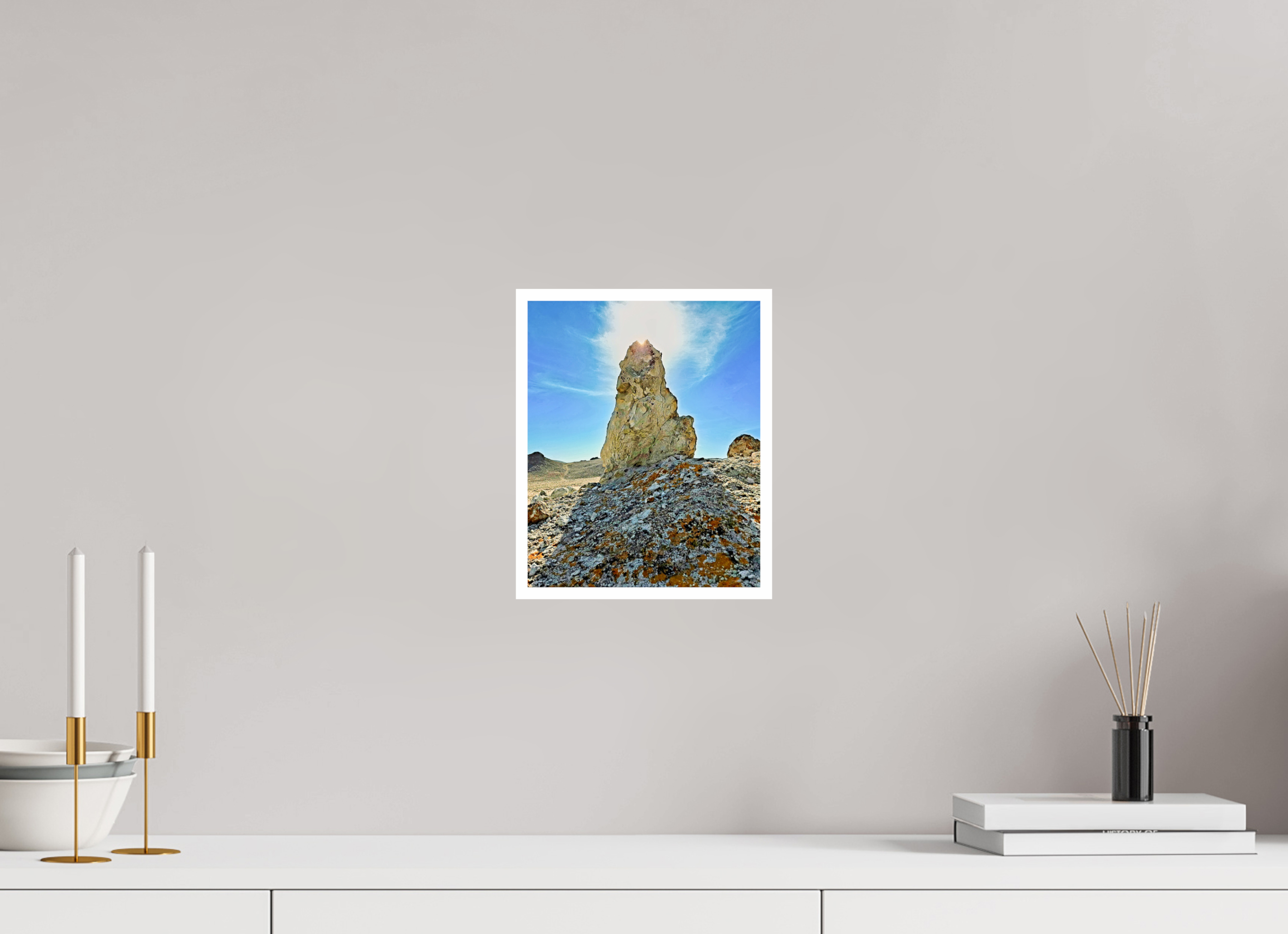 8 x 9.8″, 1A Photo Print Under Acrylic Glass Monumental Feel