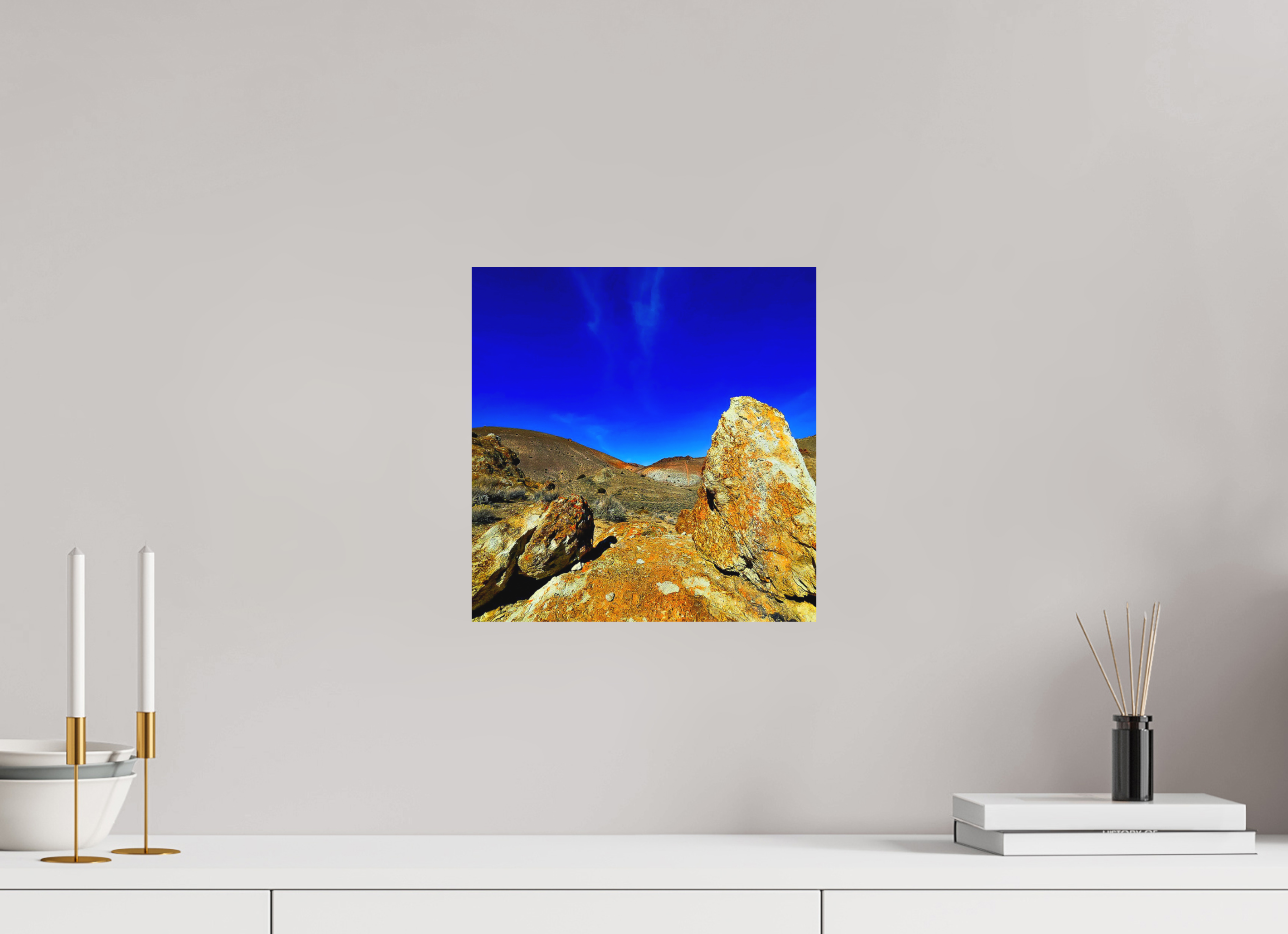 12 x 12.4″, Matte Fuji Crystal DP Photo Print Burnt Orange Rock