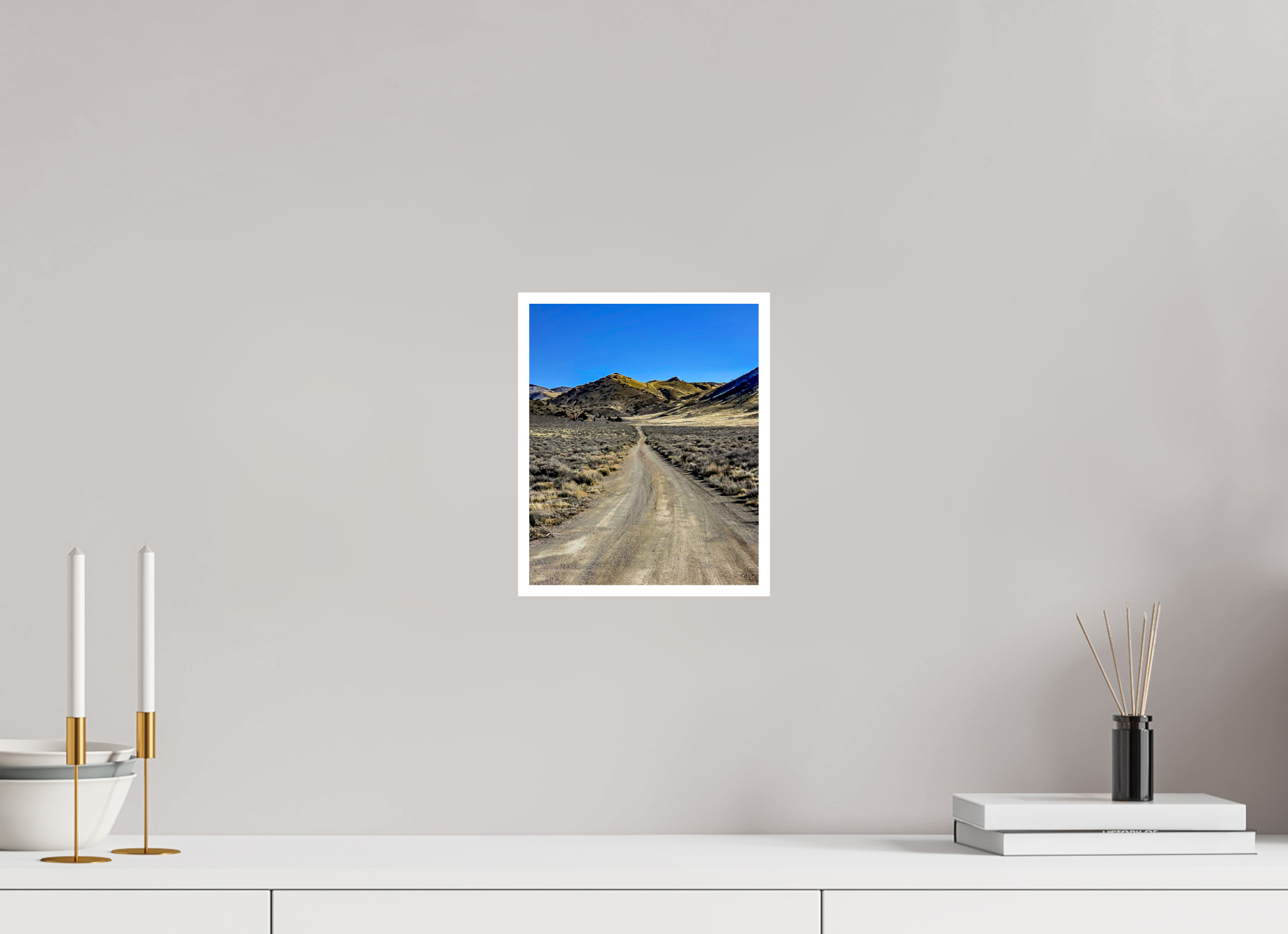 8 x 9.8″, 1A Photo Print On Fuji Crystal DP II Smooth Sky Road