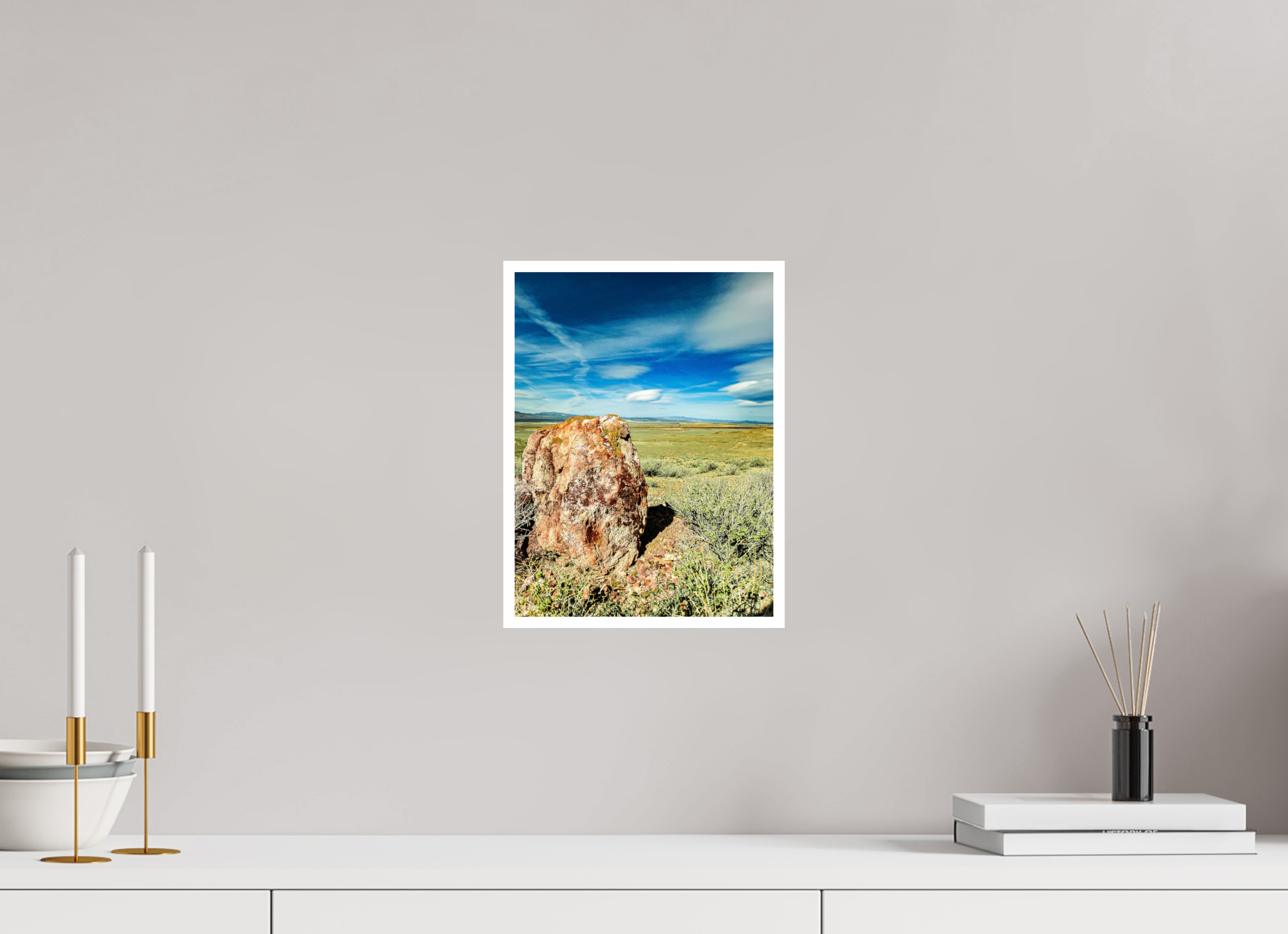 9 x 12″, 1A Photo Print On Fuji Crystal DP II Rocky Sage Clouds