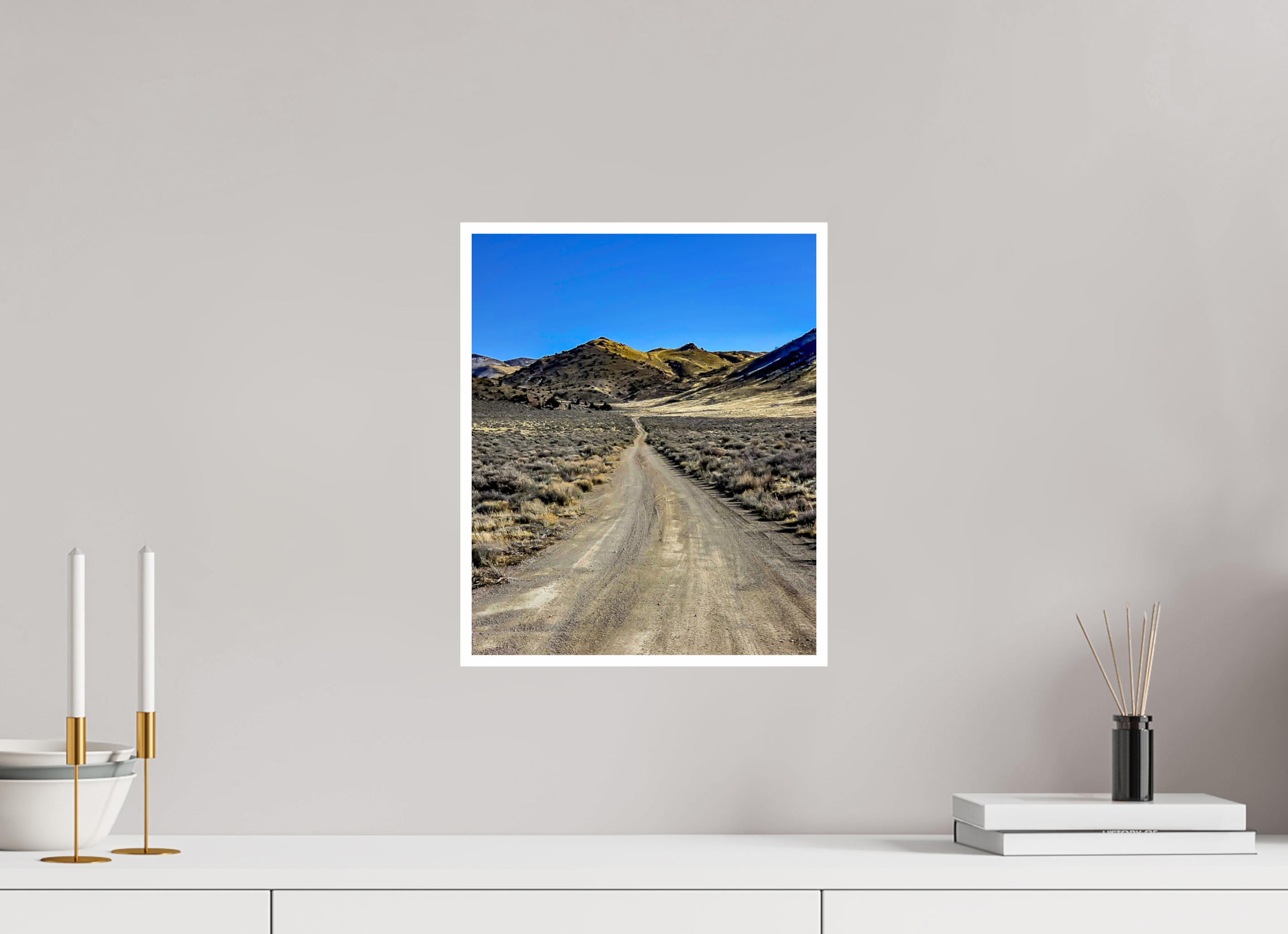 12 x 14.7″, 1A Photo Print On Fuji Crystal DP II Smooth Sky Road