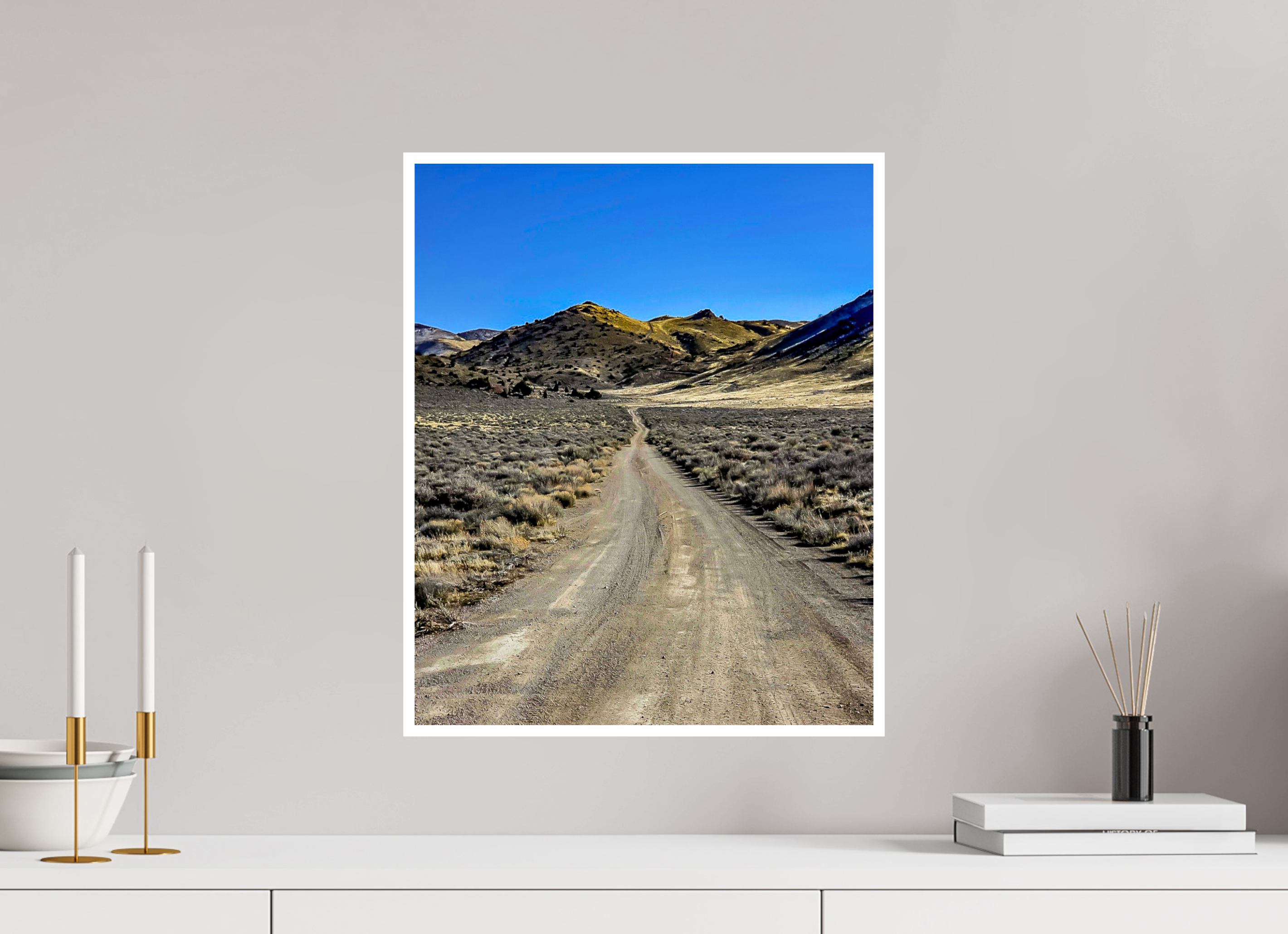 16 x 19.6″, 1A Photo Print On Fuji Crystal DP II Smooth Sky Road
