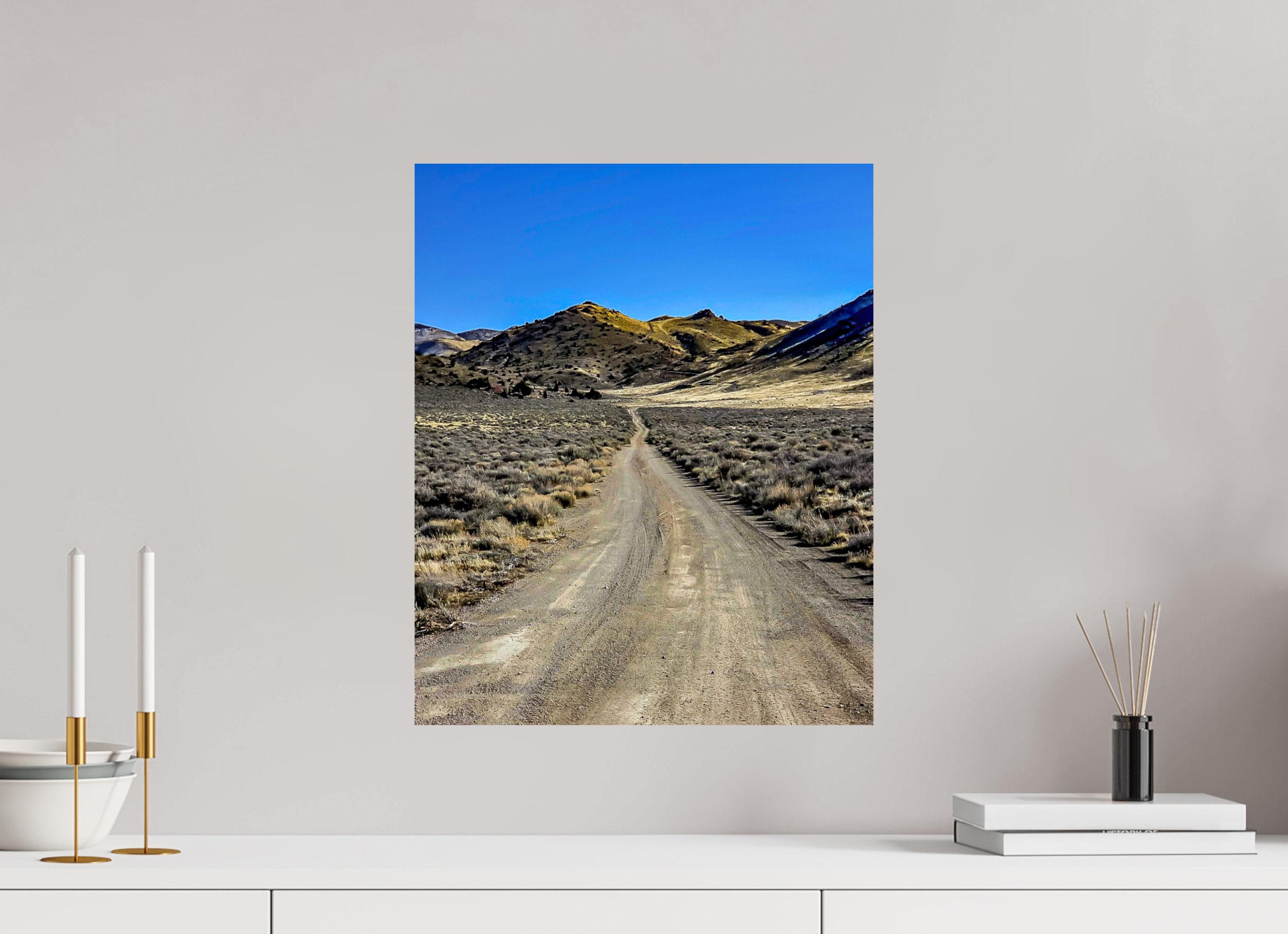 16 x 19.6″, Fuji Crystal DP Photo Print Smooth Sky Road