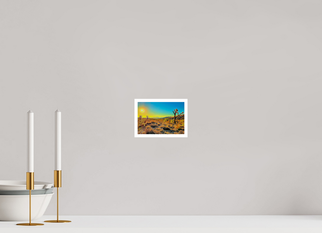 5.8 x 4″, 1A Photo Print On Fuji Crystal DP II Joshua Tree Sunrise
