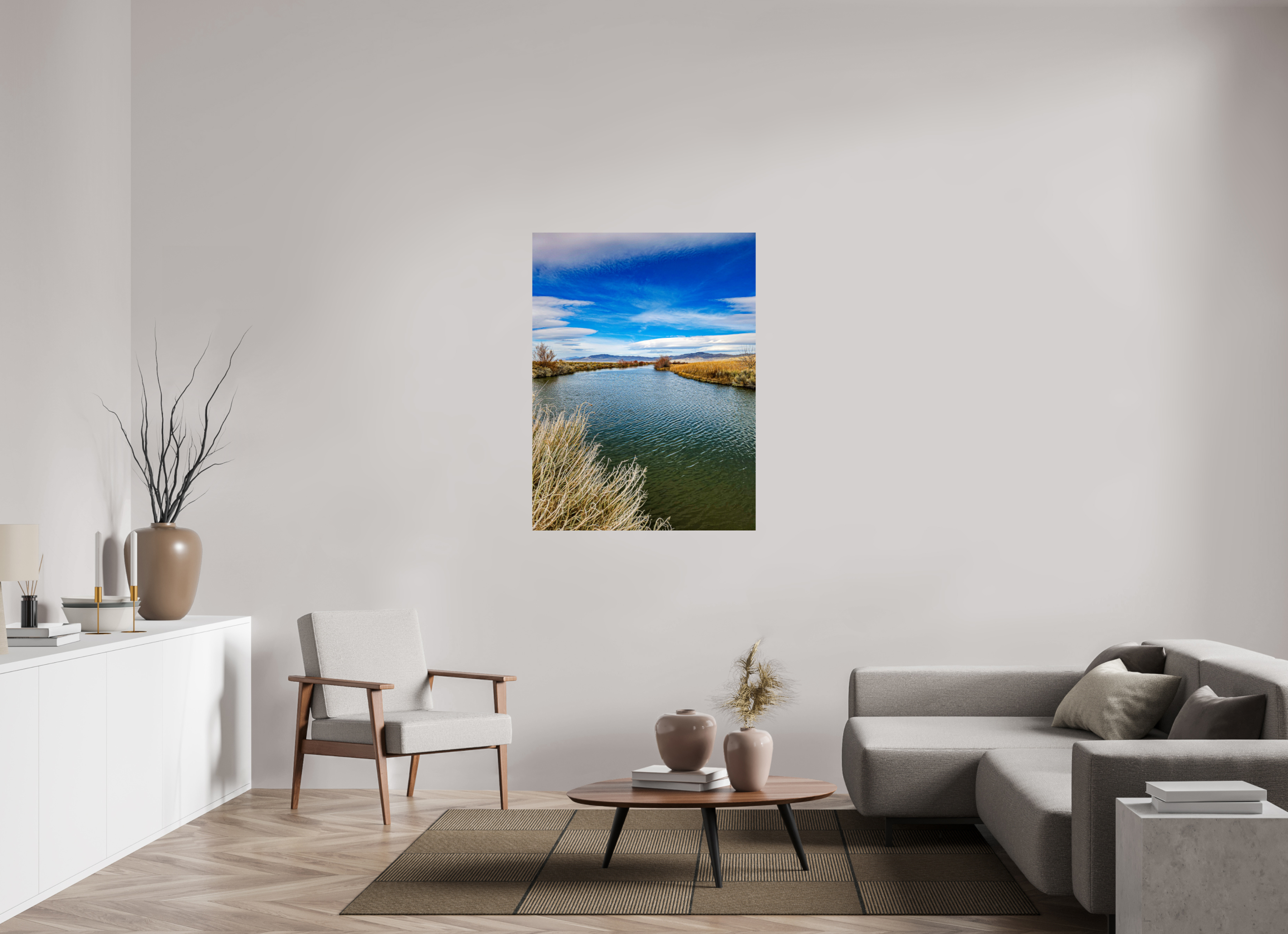 36 x 48″, Gloss Fuji Crystal DP Photo Print Humboldt Calm Creek