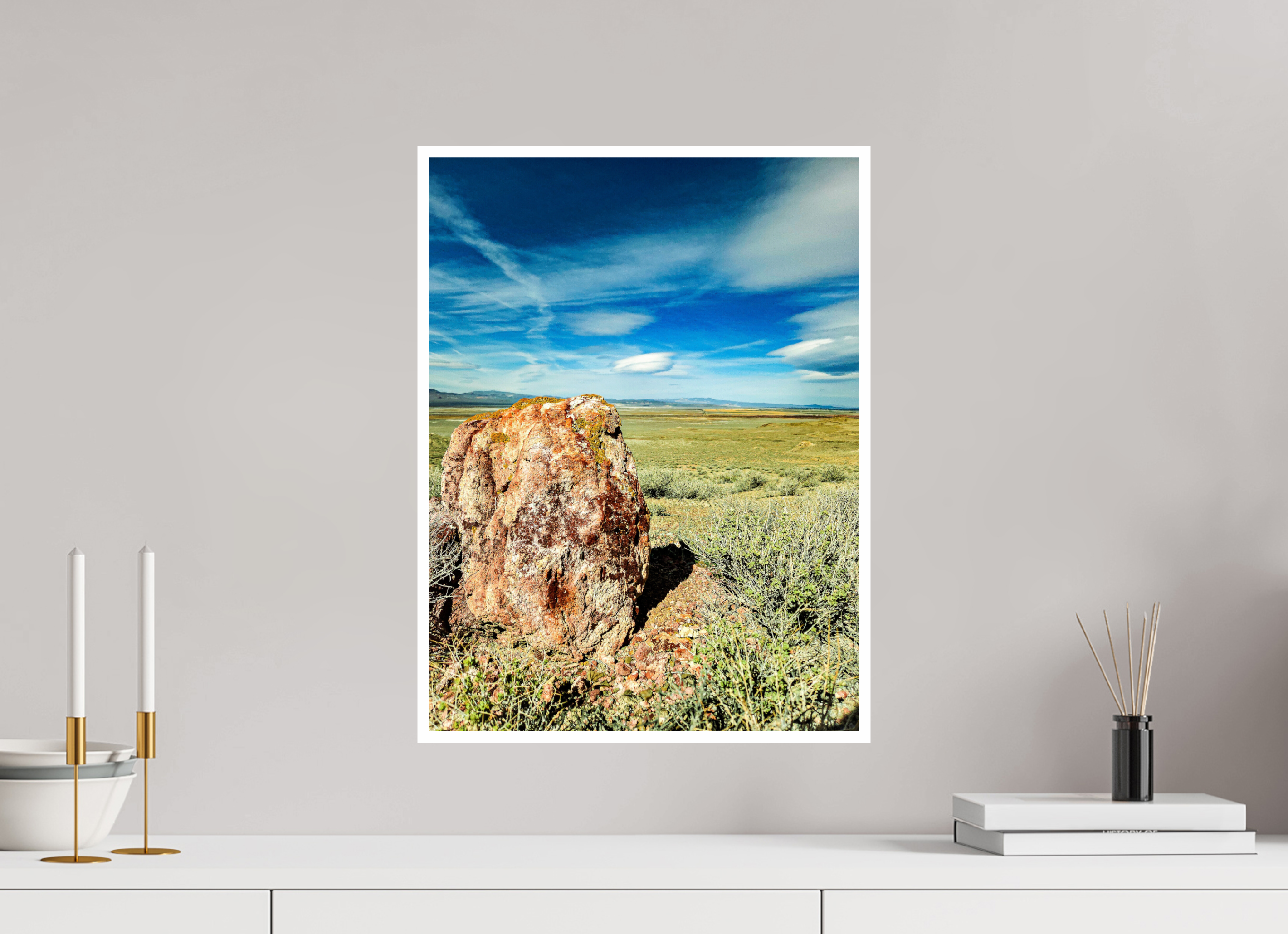 15 x 20″, 1A Photo Print On Fuji Crystal DP II Rocky Sage Clouds