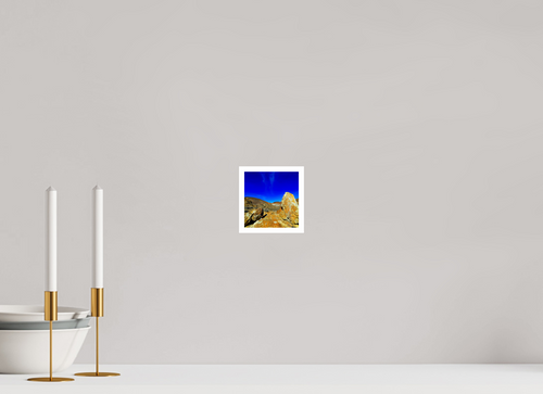 4 x 4.1″, 1A Photo Print On Fuji Crystal DP II Burnt Orange Rock
